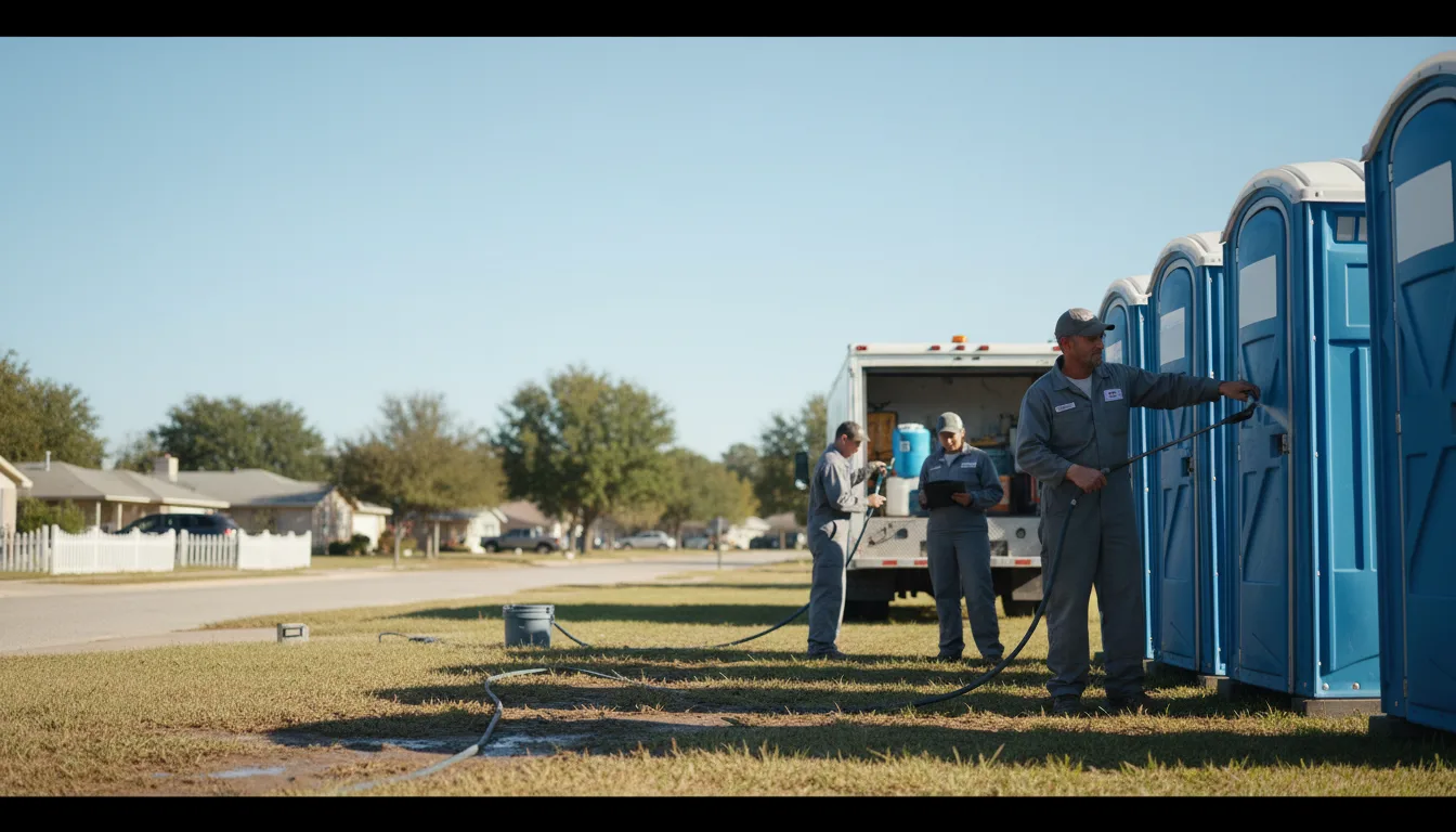Long-Term Portable Toilet Rental in Laurel, DE near me